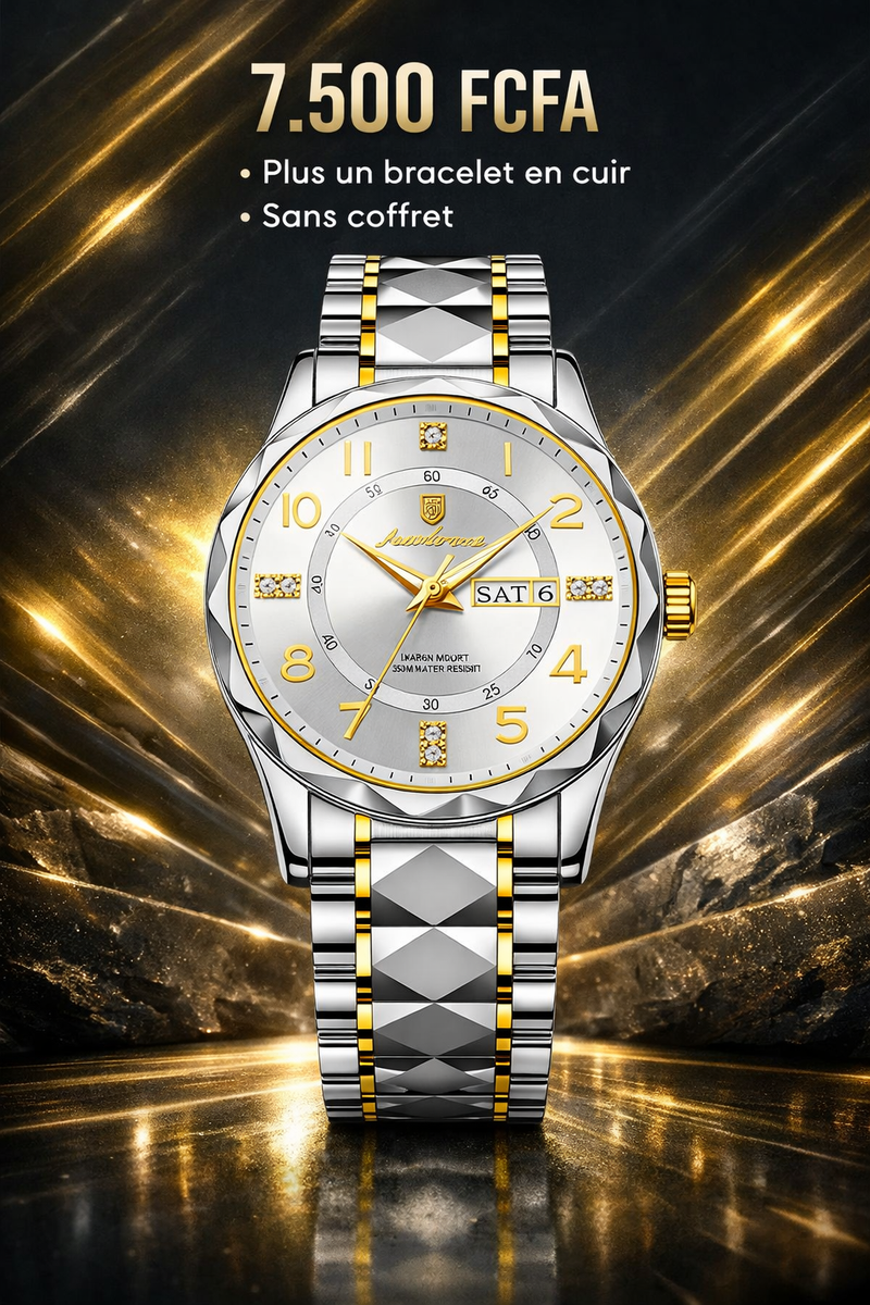 Montre élégante pour homme