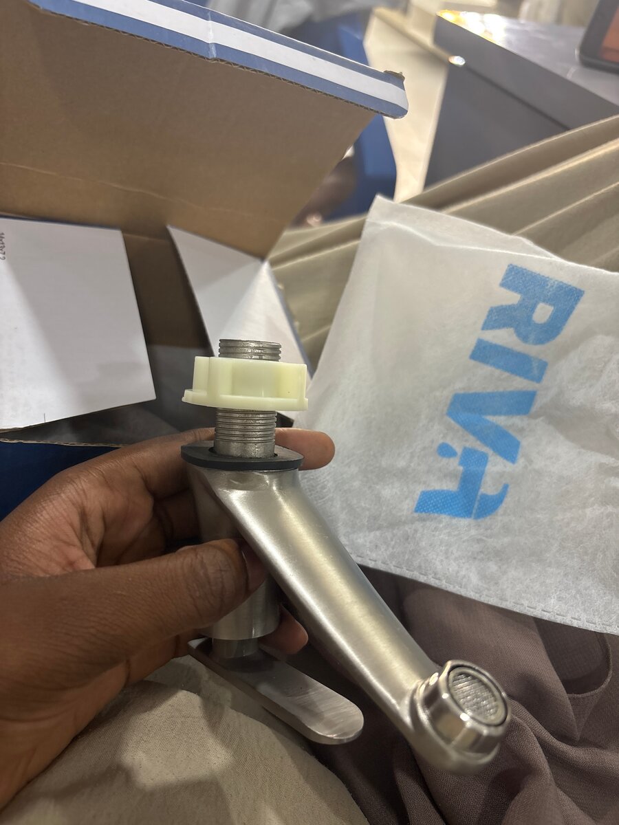 Mitigeur de lavabo en acier inoxydable