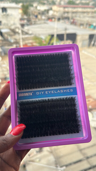 Extensions de Cils Volume DIY