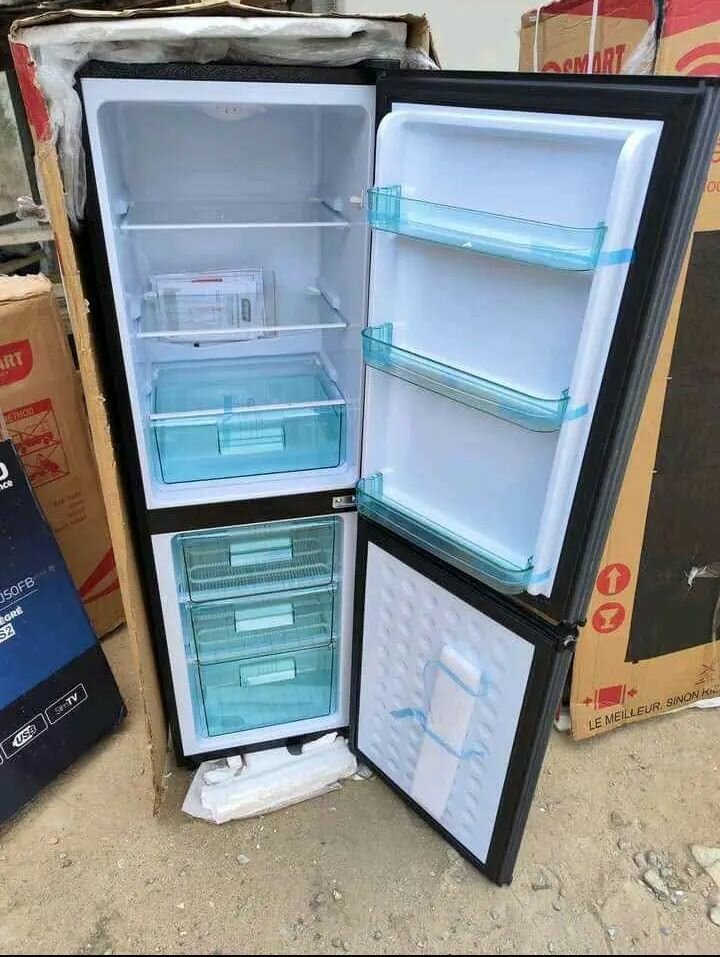 Réfrigérateur Congélateur Gris