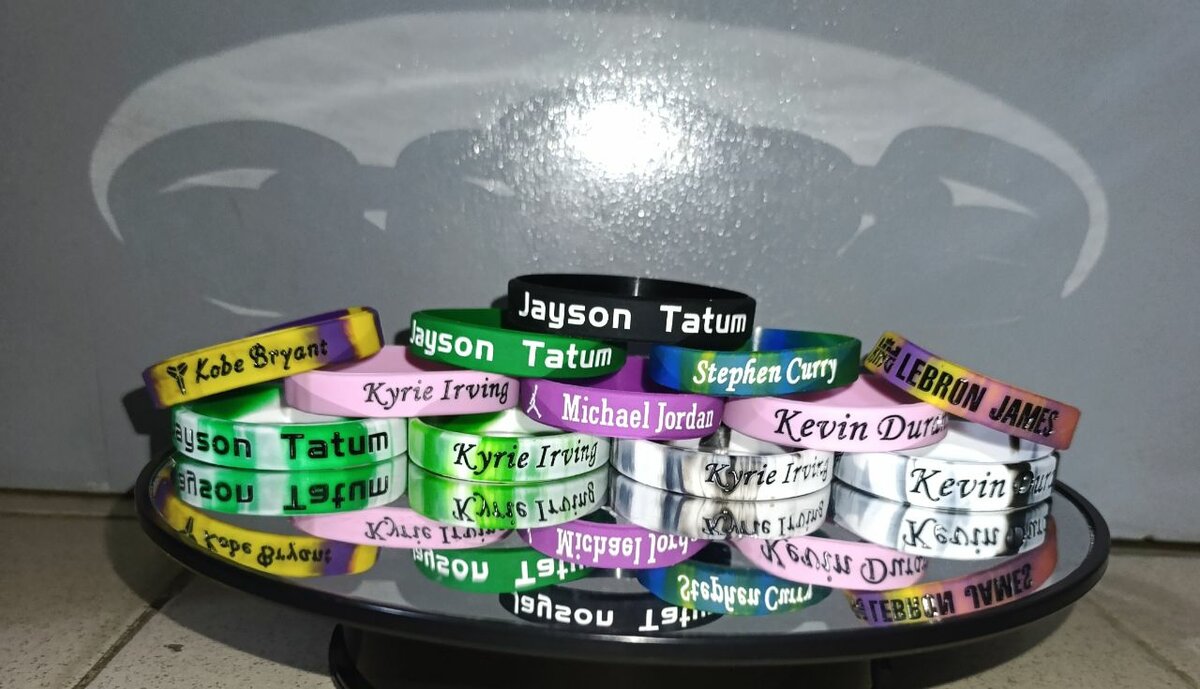 Bracelets sportifs colorés