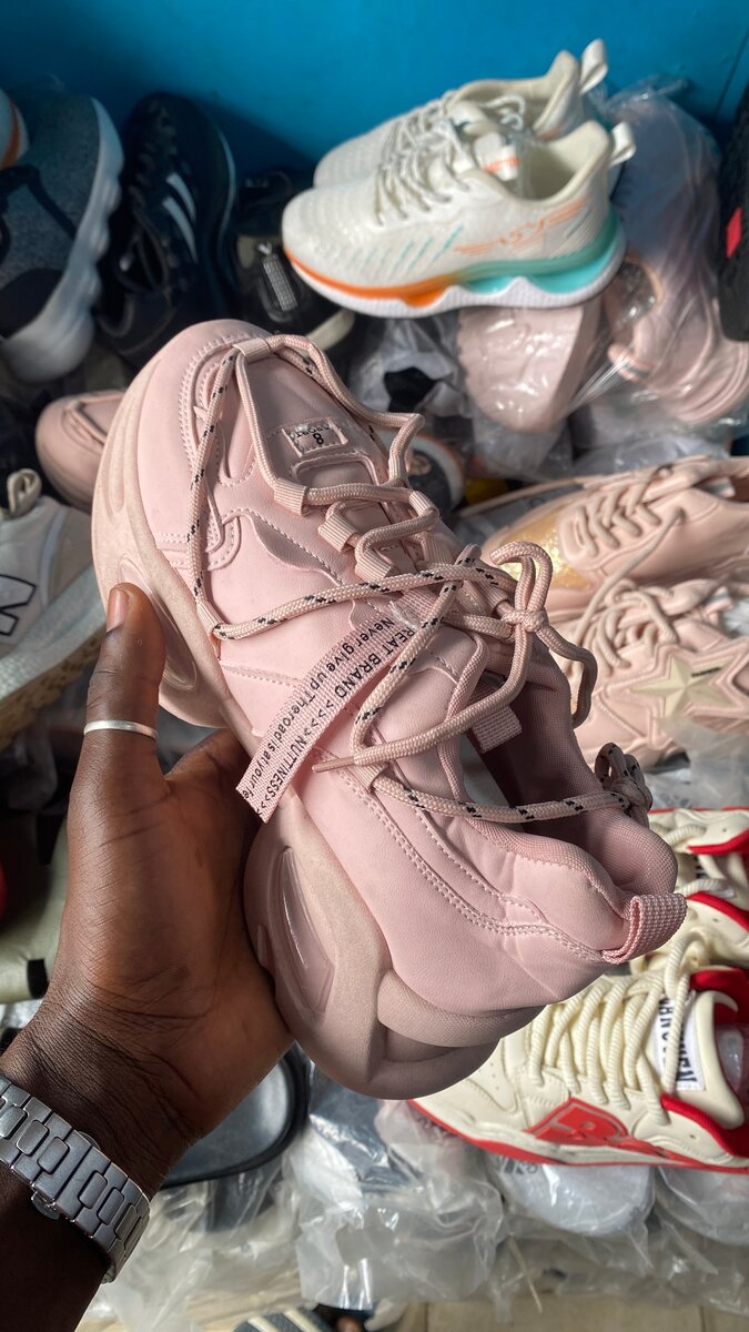 Chaussures New Balance 574 rose