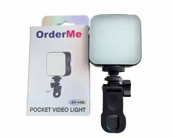 Lumière vidéo compacte OrderMe