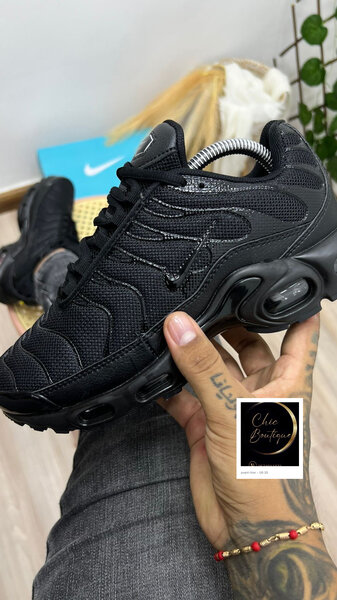 Baskets noires pour homme