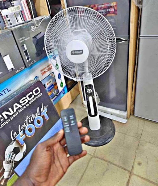 Ventilateur sur pied télécommandé