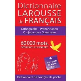 Dictionnaire Larousse Français
