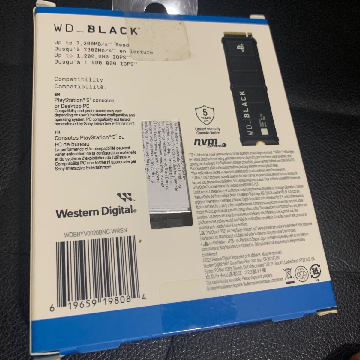 wd_black sn850p nvme m.2 ssd