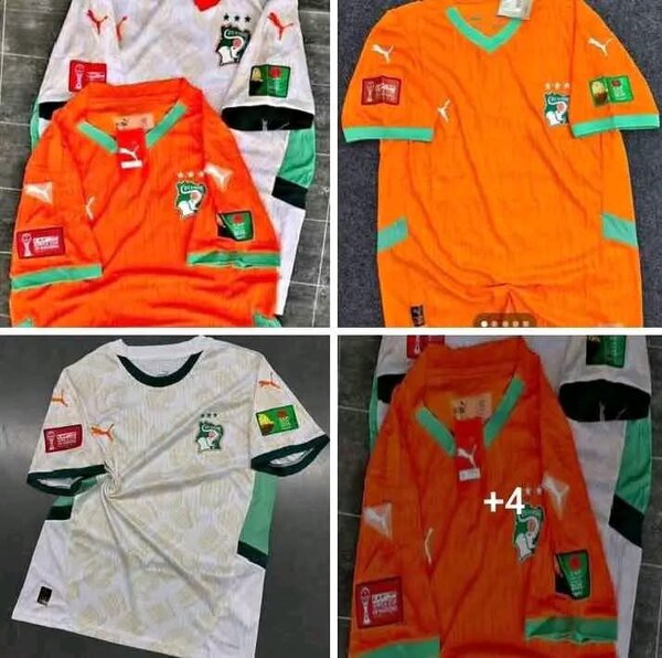 Maillots de football Côte d'Ivoire