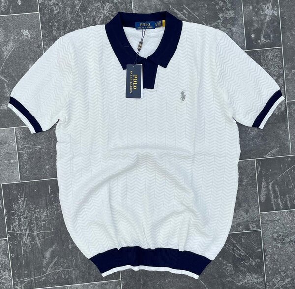 Polo zippé homme élégant