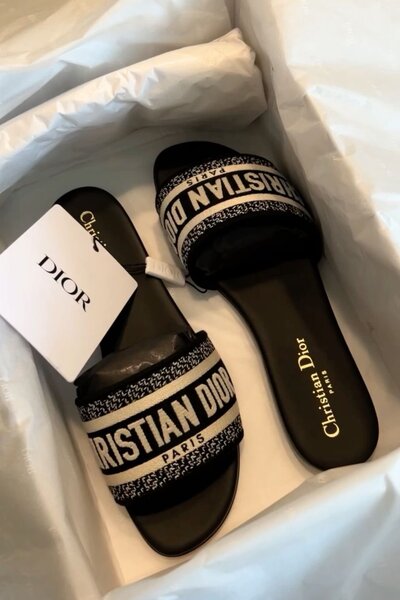 Mules Christian Dior Noir