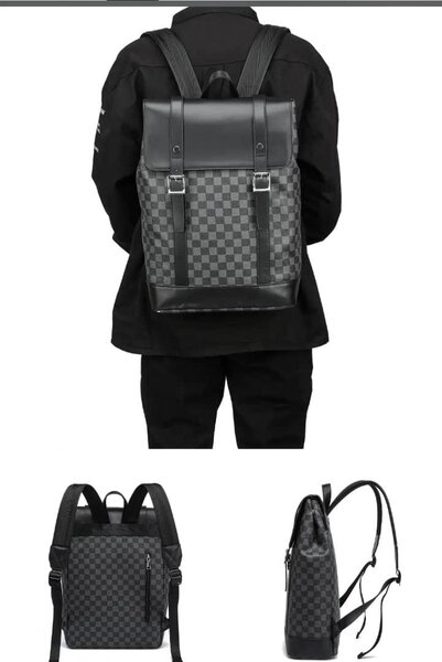 Sac à dos en cuir élégant