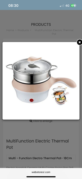 Casserole Électrique Multifonction