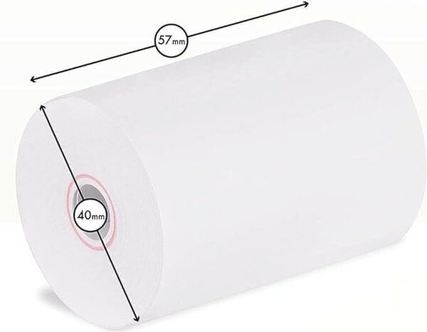 Thermal Till Rolls for 57 x 40mm Mini Printer