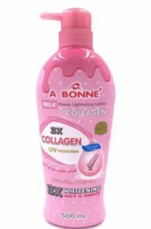 A Bonne Milk Power Lightening Body Lotion Plus Collagen - 500 ml