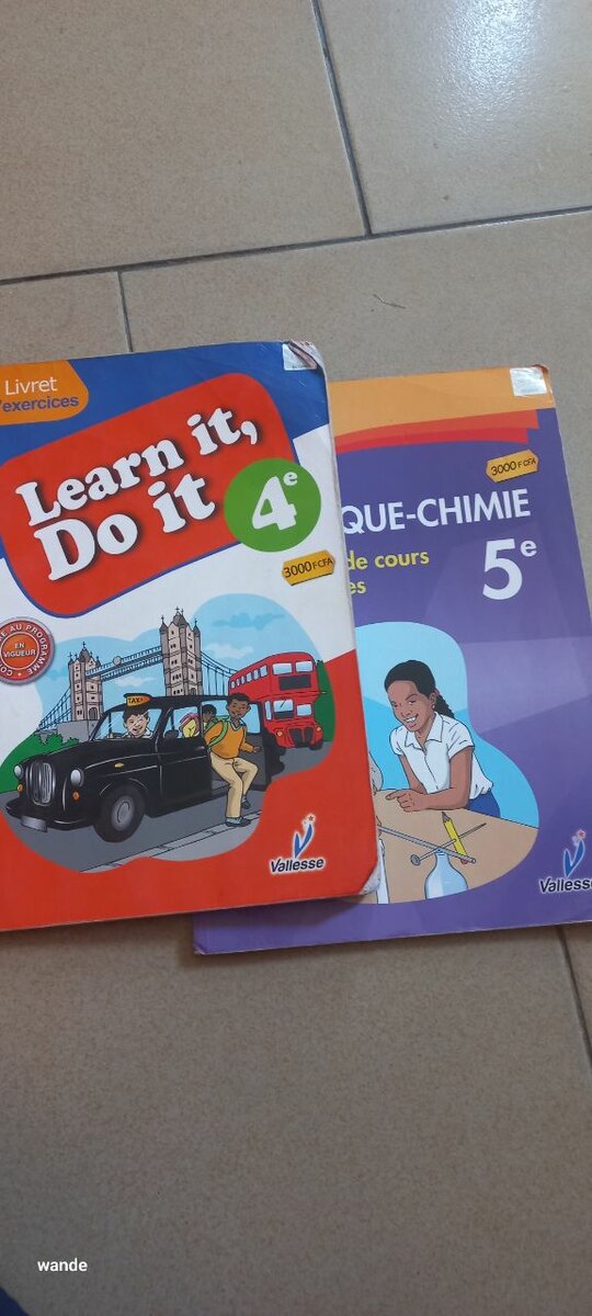 Livres Scolaires Cycle Collège