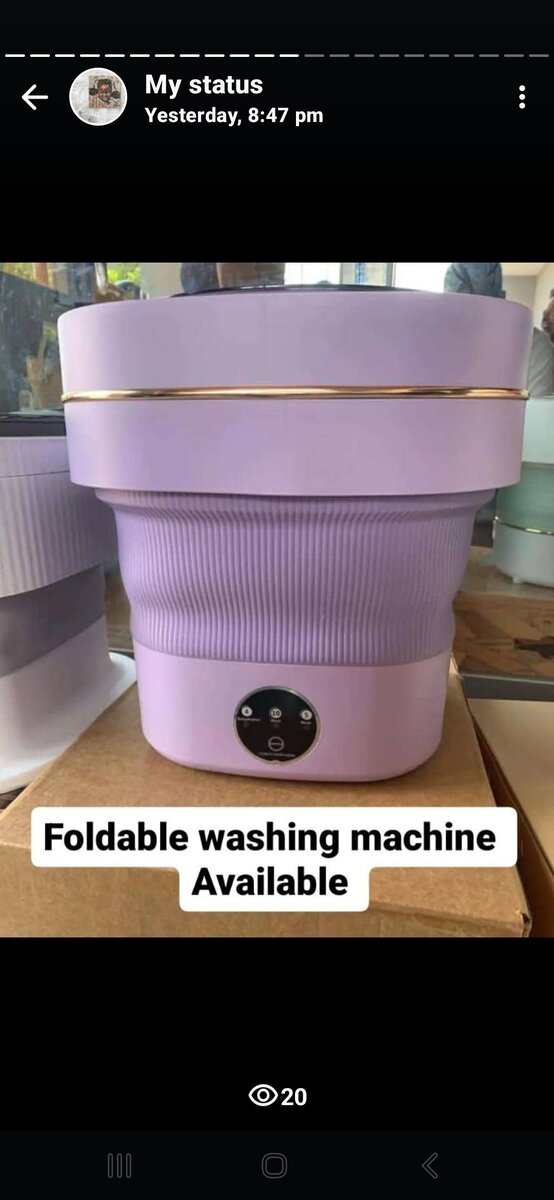 Mini foldable  washing machine