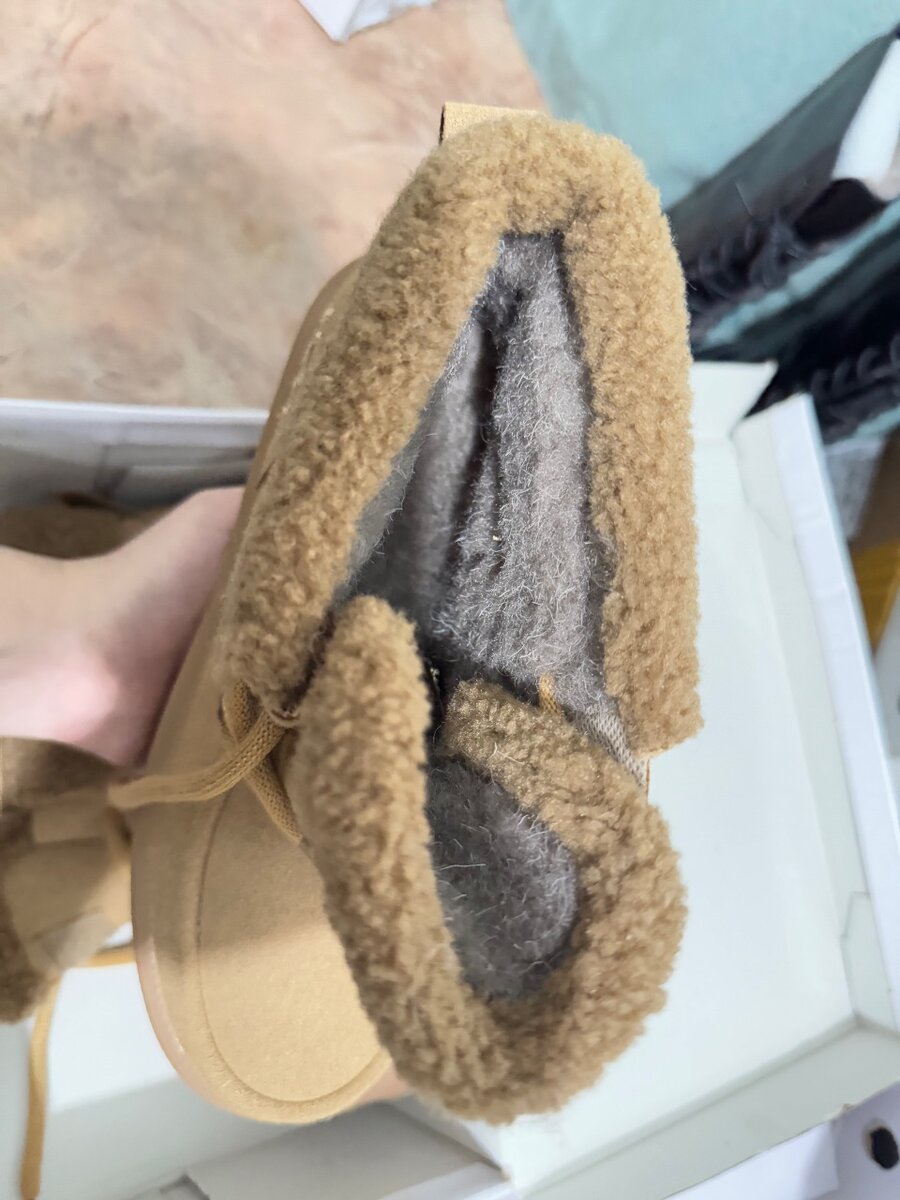 Теплые сапоги