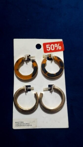 Boucles d'oreilles créoles élégantes