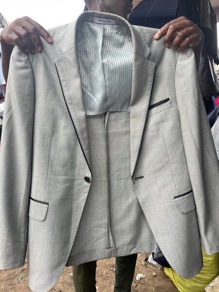 Blazer Classique Homme Gris