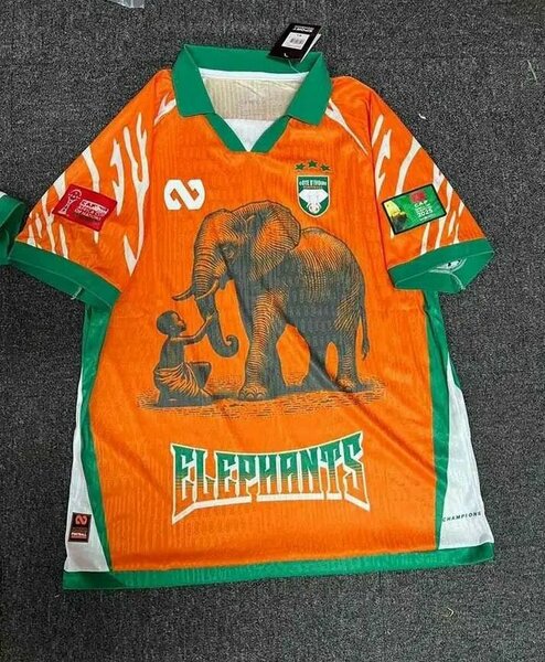 Maillot de Football Éléphants
