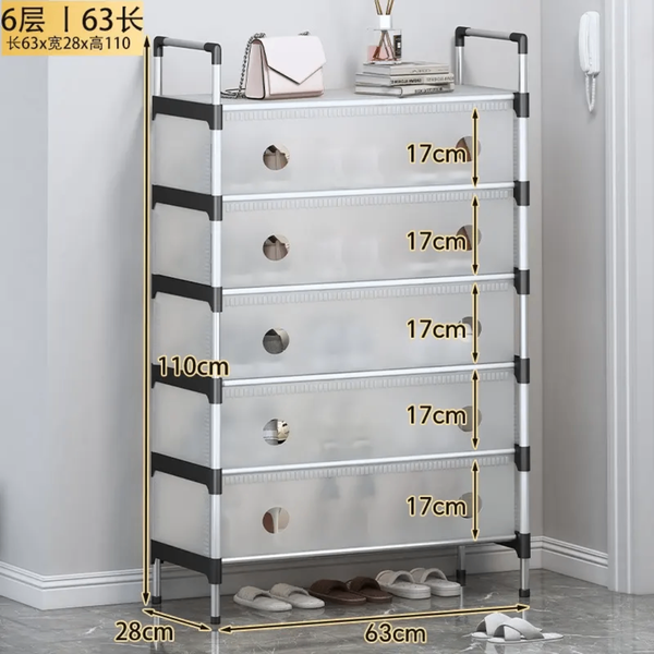 Étagère de rangement 6 niveaux