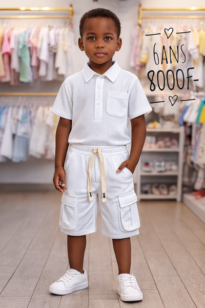 Ensemble enfants en coton doux