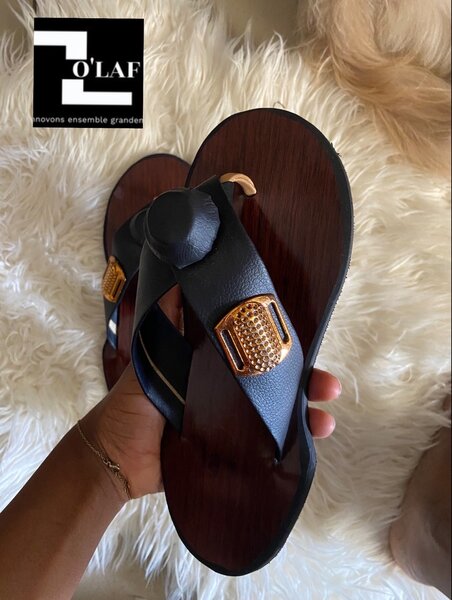 Sandales élégantes en cuir