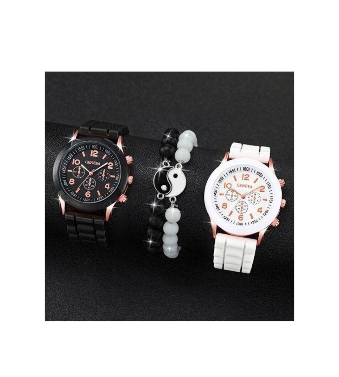 Montre couple avec bracelet