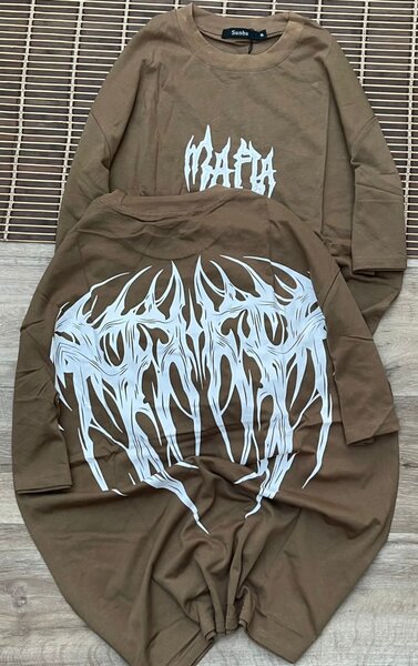 T-Shirt Oversize Unisexe Imprimé