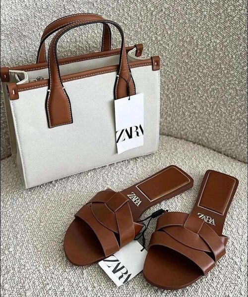 Sac et sandales Zara élégants