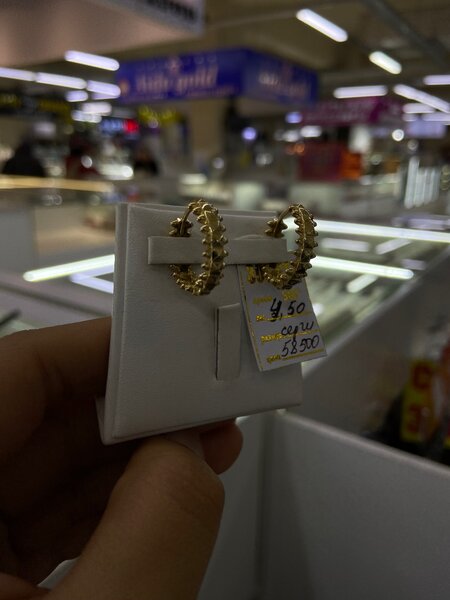 Серьги Золото Cartier шипы