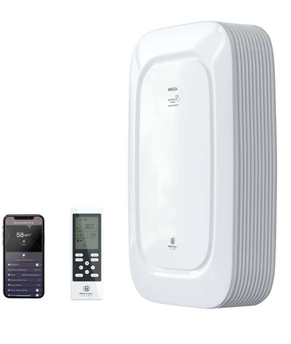 Приточно-очистительный комплекс серии BREZZA RCB-150 lux