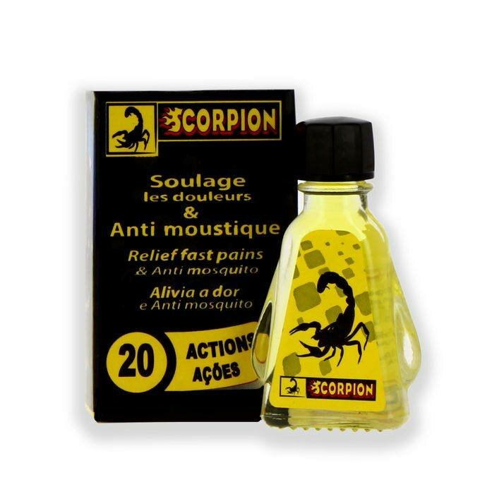 Lot de 4 Huile Scorpion Anti-D