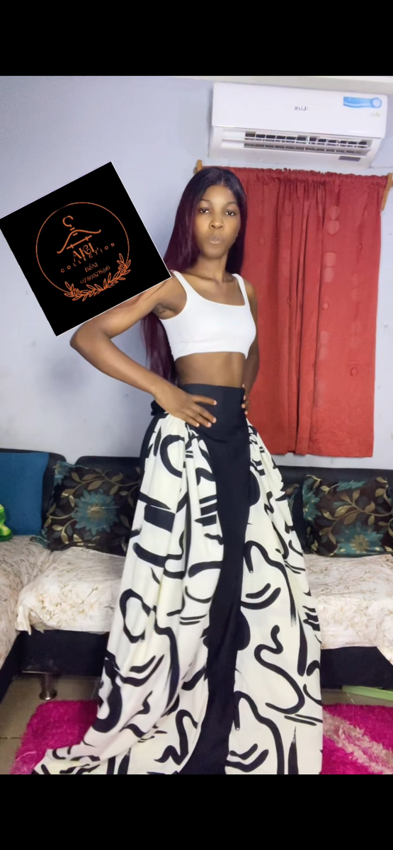 Jupe Longue Évasée Colorée