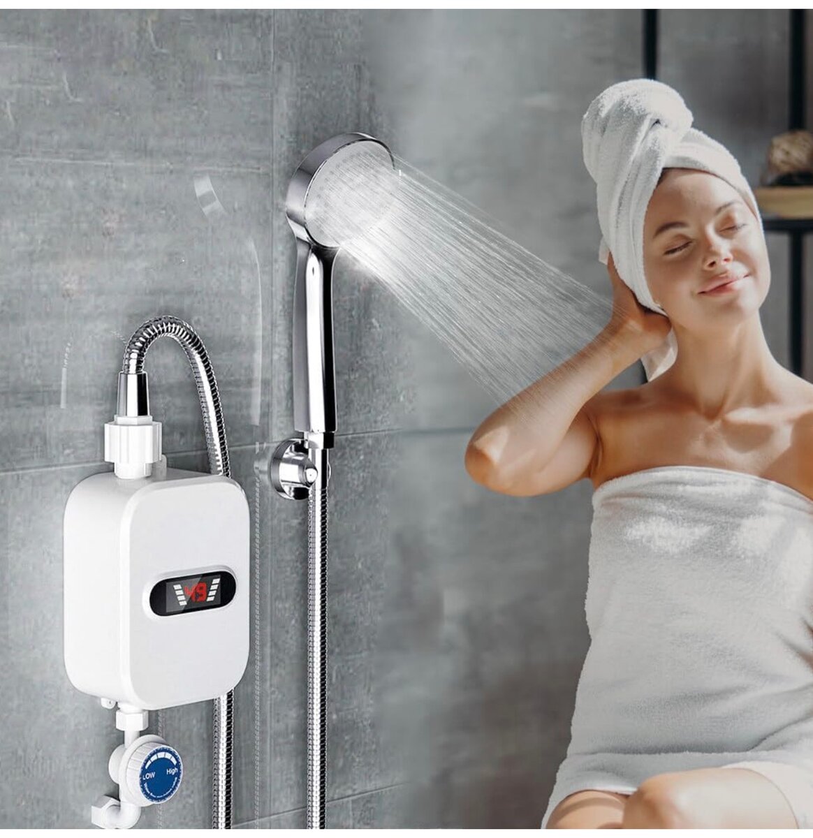 Chauffe-eau instantané numérique