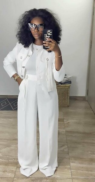 Ensemble tailleur féminin chic