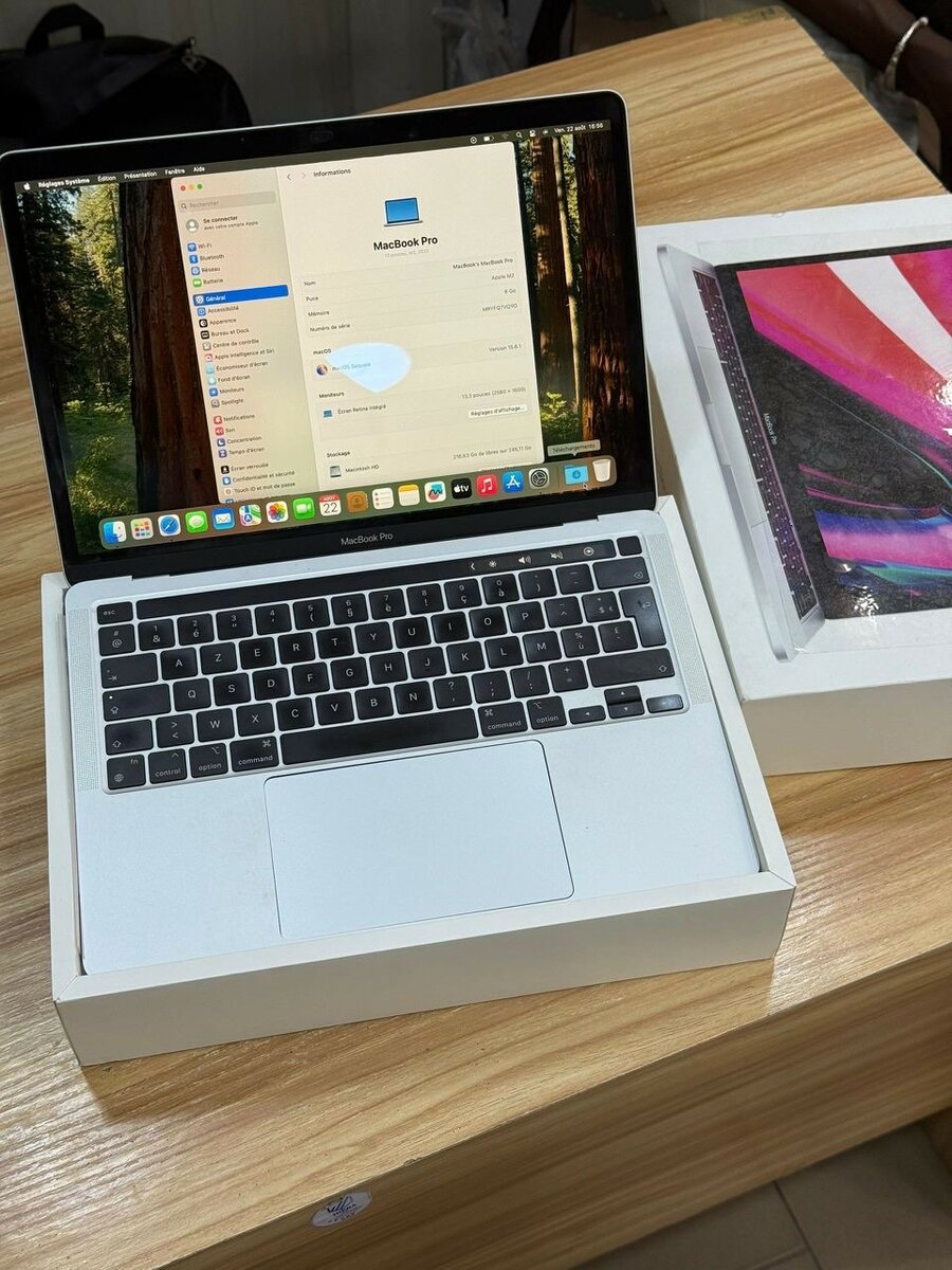 MacBook Pro 13 Retina 256Go