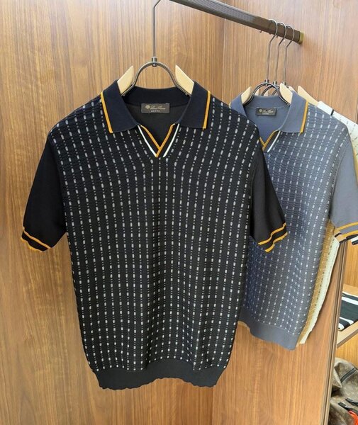 Polo élégant en tricot