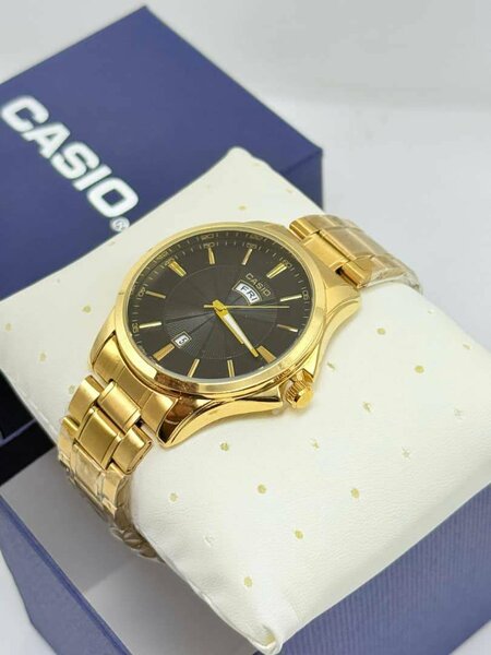 Casio Gold Steel Watch