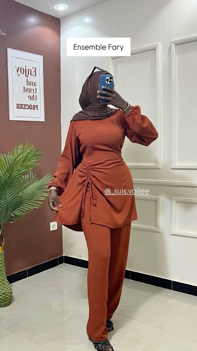 Ensemble tunique et pantalon chic