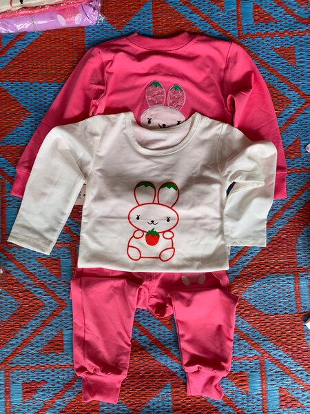 Ensemble bébé mignon lapin