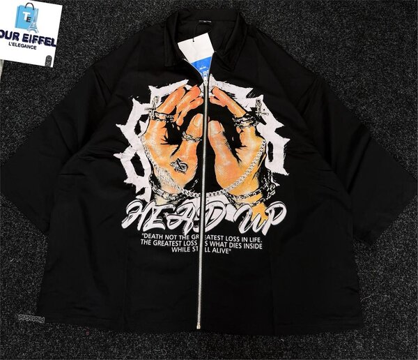 Veste streetwear "Head Up"