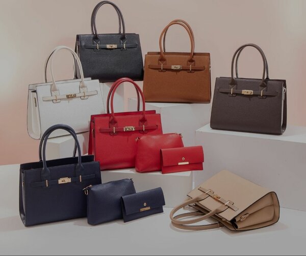 Sac à main en cuir synthétique