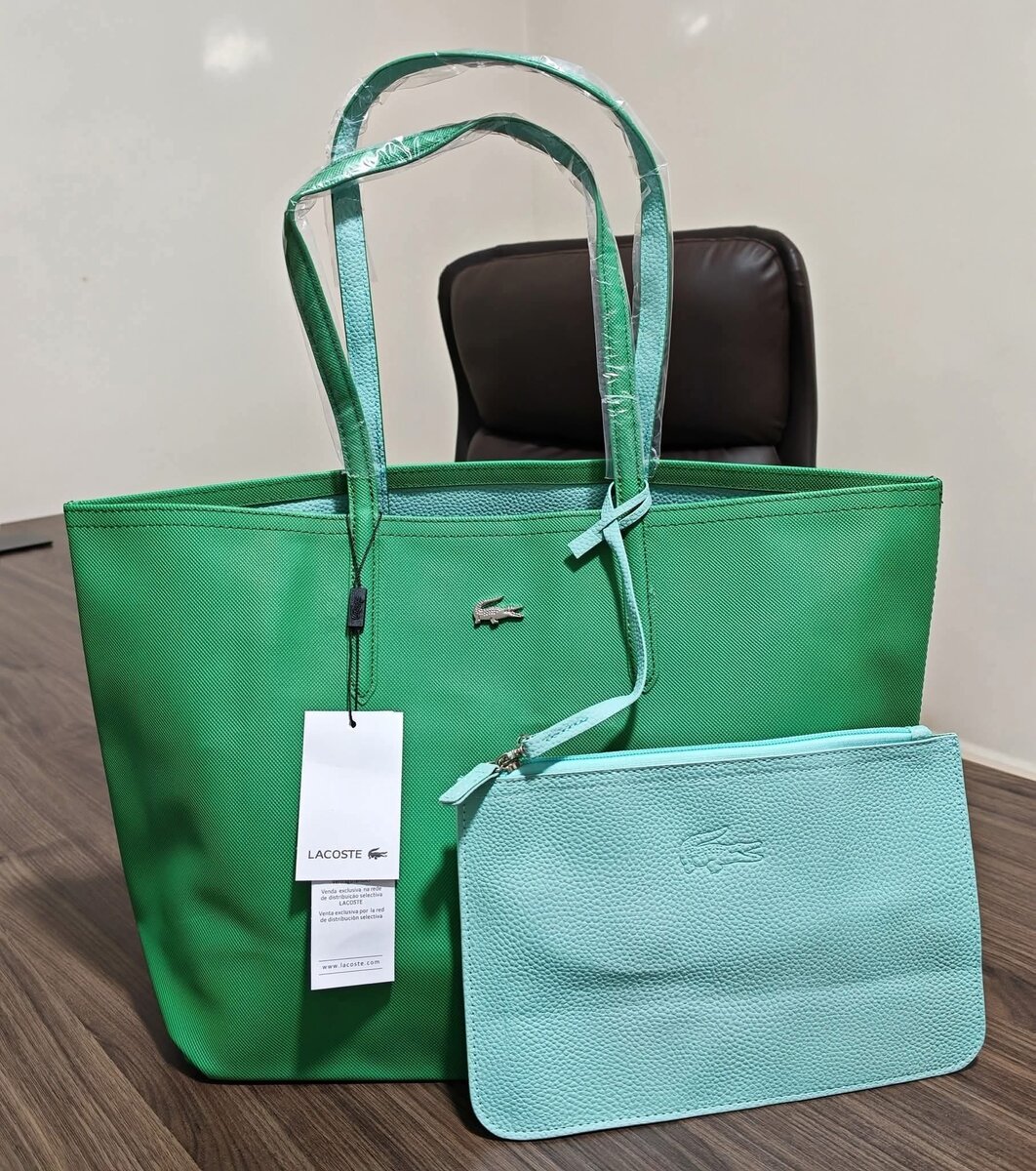 Sac cabas Lacoste avec pochette