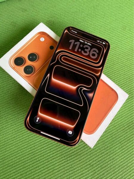 Smartphone moderne orange