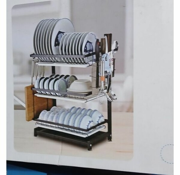 Égouttoir à vaisselle 3 niveaux