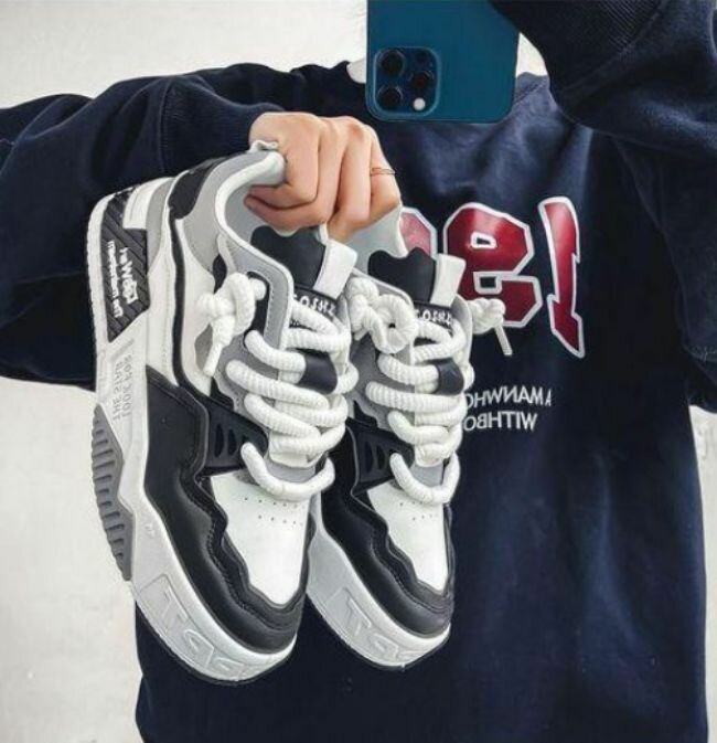 Chaussures de sport tendance noires