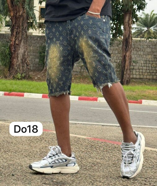 Short en jean décontracté