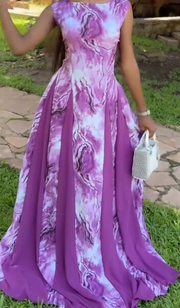 Robe longue élégante femme