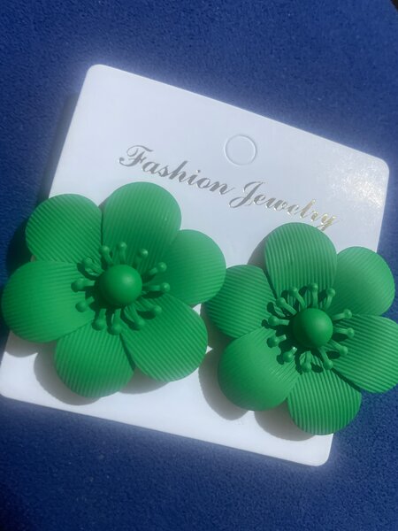 Boucles d'oreilles fleurs